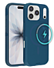Dual Layer Cases with Wireless Charging - BLUE for iPhone 17 Pro (Only Ground Shipping)