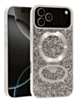 Sparkle Luxury Slim Case with Magnetic Kickstand for iPhone 17 Pro (SILVER) (Only Ground Shipping)