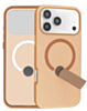 Shockproof Rugger Magnetic Case with Kickstand (BROWN) for iPhone 17 Pro Max (Only Ground Shipping)