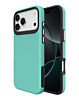 Shock Absorption Protective Dual Layer Case  - TEAL for iPhone 17 Pro Max (Only Ground Shipping)