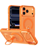 Honeycomb Design 360 Rotating Ring Kickstand Case (ORANGE) for iPhone 17 Pro Max (Only Ground Shipping)