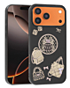 Luxury Diamond Shiny Cases with Bag Design - BLACK for iPhone 17 Pro Max (Only Ground Shipping)