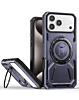 Full-Body Rugged Shockproof Case with Ring Holder - PURPLE for iPhone 17 Pro Max (Only Ground Shipping)