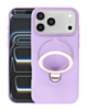 Pastel Shield Carbon Fiber Magnetic Kickstand Case (LILAC) for iPhone 17 Pro Max (Only Ground Shipping)