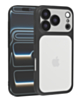 Frosted Transparent Matte Case with Lens Protection  -BLACK for iPhone 17 Pro Max (Only Ground Shipping)