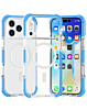 TPU Mesh Sport Case with Wireless Charging - BLUE for iPhone 17 Pro Max (Only Ground Shipping)
