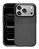 Dotted Texture Magnetic Phone Case (BLACK) for iPhone 17 Pro Max (Only Ground Shipping)