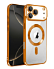 Shiny Wireless Charging Clear Case - ROSE GOLD for iPhone 17 Pro Max (Only Ground Shipping)