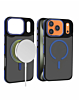 Slim Non-Slip Translucent Matte Wireless Charging Case - BLUE for iPhone 17 Pro Max (Only Ground Shipping)