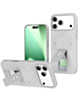 Rugged Magnetic Case with Hidden Kickstand (WHITE) for iPhone 17 Pro Max (Only Ground Shipping)