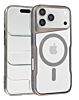 Glossy & Transparent Magnetic Case - TITANIUM for iPhone 17 Pro Max (Only Ground Shipping)
