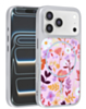 Dual Layer Flower Design Magsafe Cases - PINK for iPhone 17 Pro Max (Only Ground Shipping)