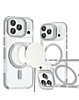 Thin Magnetic Clear Case with Camera Stand Kickstand - CLEAR for iPhone 17 Pro Max (Only Ground Shipping)