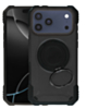 Hybrid Tuff Case with Magnetic Kickstand (BLACK) for iPhone 17 Pro Max (Only Ground Shipping)