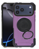 Hybrid Tuff Case with Magnetic Kickstand (PURPLE) for iPhone 17 Pro Max (Only Ground Shipping)