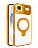 Magnetic Clear Case with 2 Kickstand & Camera Lens - ORANGE for iPhone Air (Only Ground Shipping)