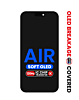 OLED Assembly for iPhone Air (Aftermarket Soft / QV8 / 120HZ) (Exclusive OLED Breakage Warranty)