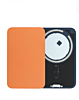 Back Glass with Frame and MagSafe Magnet for iPhone 17 Pro (NO LOGO) (COSMIC ORANGE)