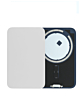 Back Glass with Frame and MagSafe Magnet for iPhone 17 Pro (NO LOGO) (SILVER)