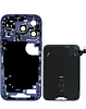 Back Housing Frame with Small Components Pre-Installed for iPhone 17 Pro (DEEP BLUE) (US Version)