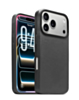 New Leather Case with Wireless Charger with IC Chip (BLACK) for iPhone 17 Pro Max (Only Ground Shipping)