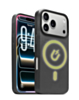 New Leather Case with Wireless Charger with IC Chip (BLACK) for iPhone 17 Pro Max (Only Ground Shipping)