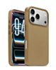 New Leather Case with Wireless Charger with IC Chip (LIGHT BROWN) for iPhone 17 Pro Max (Only Ground Shipping)