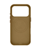 New Leather Case with Wireless Charger with IC Chip (LIGHT BROWN) for iPhone 17 Pro Max (Only Ground Shipping)