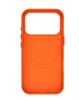 New Leather Case with Wireless Charger with IC Chip (ORANGE) for iPhone 17 Pro Max (Only Ground Shipping)