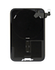 Back Glass with Frame and Wireless NFC Charging Flex and MagSafe Magnet for iPhone 17 Pro (NO LOGO) (COSMIC ORANGE)