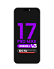 LCD Assembly for iPhone 17 Pro Max (True Tone Programming and IC Transfer NOT REQUIRED) (Aftermarket Incell / QV7 V3 / 120HZ)