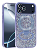 Sparkle Luxury Slim Case with Magnetic Kickstand for iPhone 17 Pro Max (LILAC) (Only Ground Shipping)