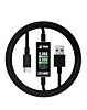 18 Kinds AV-Line Pro 1.2M Intelligent Detection of Charging Data Cable - USB C to A