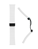 Silicone Marine Sport Strap Band with Magnetic Closure for Galaxy Watch (20mm) (WHITE) (Only Ground Shipping)