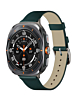 PU Leather Case for Galaxy Watch (22mm) (DARK GREEN) (Only Ground Shipping)