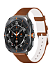 PU Leather Case for Galaxy Watch (22mm) (LIGHT BROWN) (Only Ground Shipping)