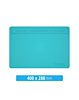 2UUL ST82 Heat Resisting Silicone Pad with Anti Dust Coating 400*280mm - BLUE (Only Ground Shipping)