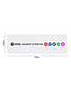 2UUL ST93 Magnetic Screw Pad 140mm*35mm (Not Returnable)