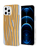 Dual Layer Gold Design Printed Case - 1 for iPhone 12 / 12 Pro (Only Ground Shipping)