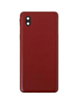 Back Glass with Camera Lens and Adhesive for Galaxy A01 Core (A013 / 2020) (NO LOGO) (RED)