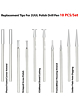 2UUL DA82 Replacement Tips for 2UUL Polish Drill Pen (10 Pcs Set)