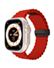 Ocean-Style Magnetic Silicone Band (RED) for iWatch (38/40/41mm) (Only Ground Shipping)