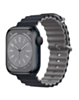 iWatch (38/40/41mm) Ocean Band Silicone Sport Strap Band - OBSIDIAN LIME & BLACK (Only Ground Shipping)