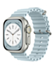 Silicone Ocean Strap with Metal Buckle (DARK LAVENDER) for iWatch (38 / 40 / 41mm) (Only Ground Shipping)