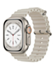 Silicone Ocean Strap with Metal Buckle (STARLIGHT) for iWatch (38/40/41mm) (Only Ground Shipping)