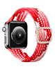iWatch (38/40/41mm) Nylon Colorful Sport Band with Stone Clip - 6 (Only Ground Shipping)