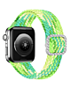 iWatch (42/44/45/49mm) Nylon Colorful Sport Band with Stone Clip - 7 (Only Ground Shipping)