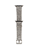iWatch (38/40/41mm) Bling Silicone Glitter Sport Women Band - SILVER (Only Ground Shipping)