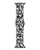 iWatch (38/40/41mm) Printing Desing Silicone Band - E25 (Only Ground Shipping)
