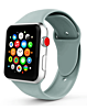 iWatch (42/44/45/49mm) Silicone Band - CLOUDY GRAY (Only Ground Shipping)